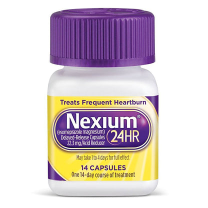 NEXIUM 24HR, CAP 22.3MG (14/BT2BT/BX)