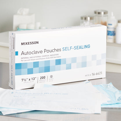 POUCH, SELF SEAL ECON 7.5X13 (200/BX 5BX/CS)