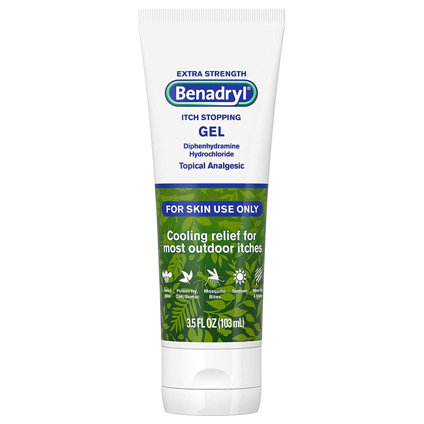 BENADRYL, GEL STOP ITCH 3.5OZ
