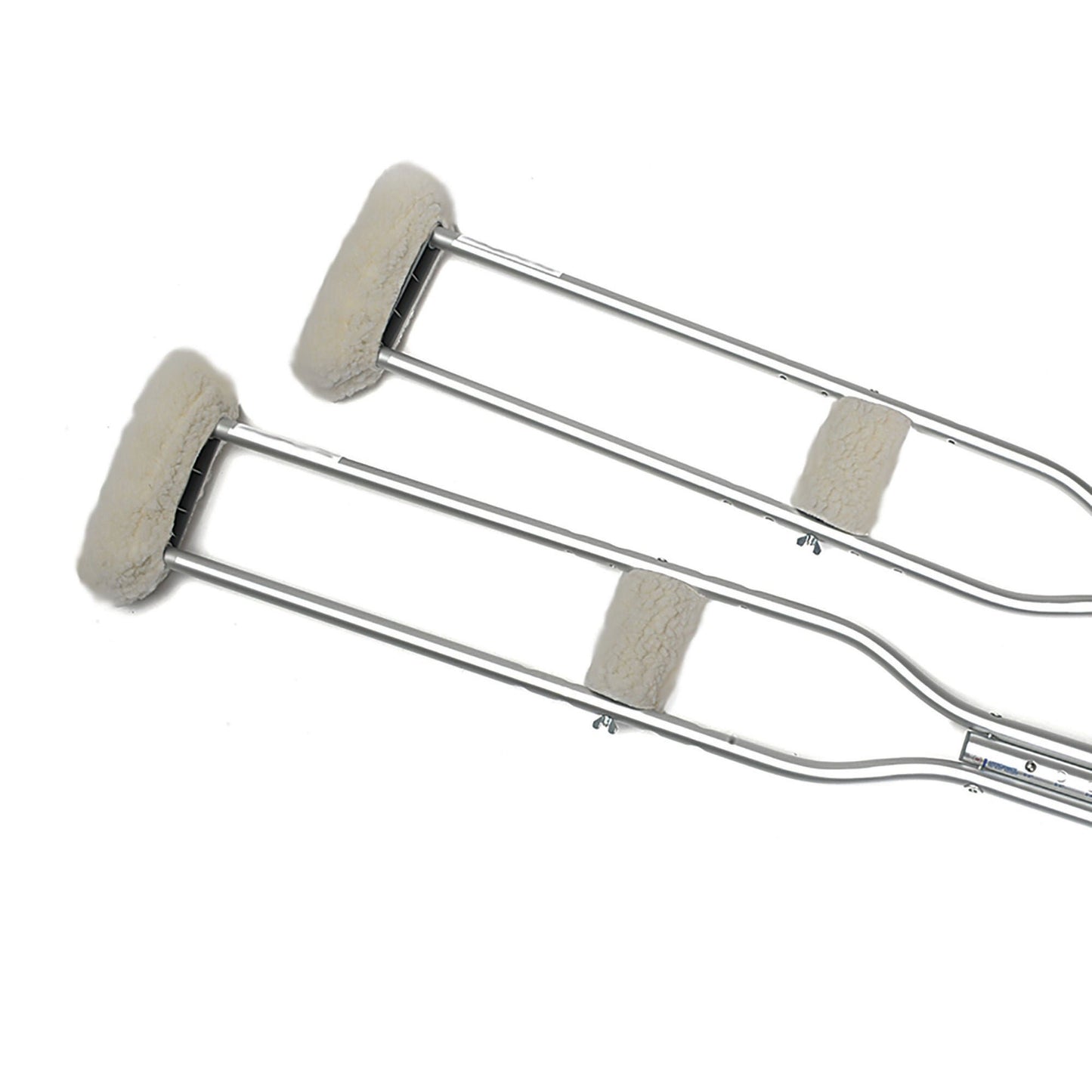 COVER, CRUTCH & HAND GRIPS IMITATION SHEEP HERMEL