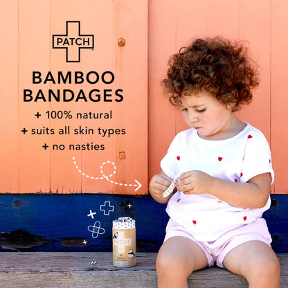 BANDAGE, ADH PATCH KIDS COCONUT OIL (25/TU 3TU/BX 8BX/CS)