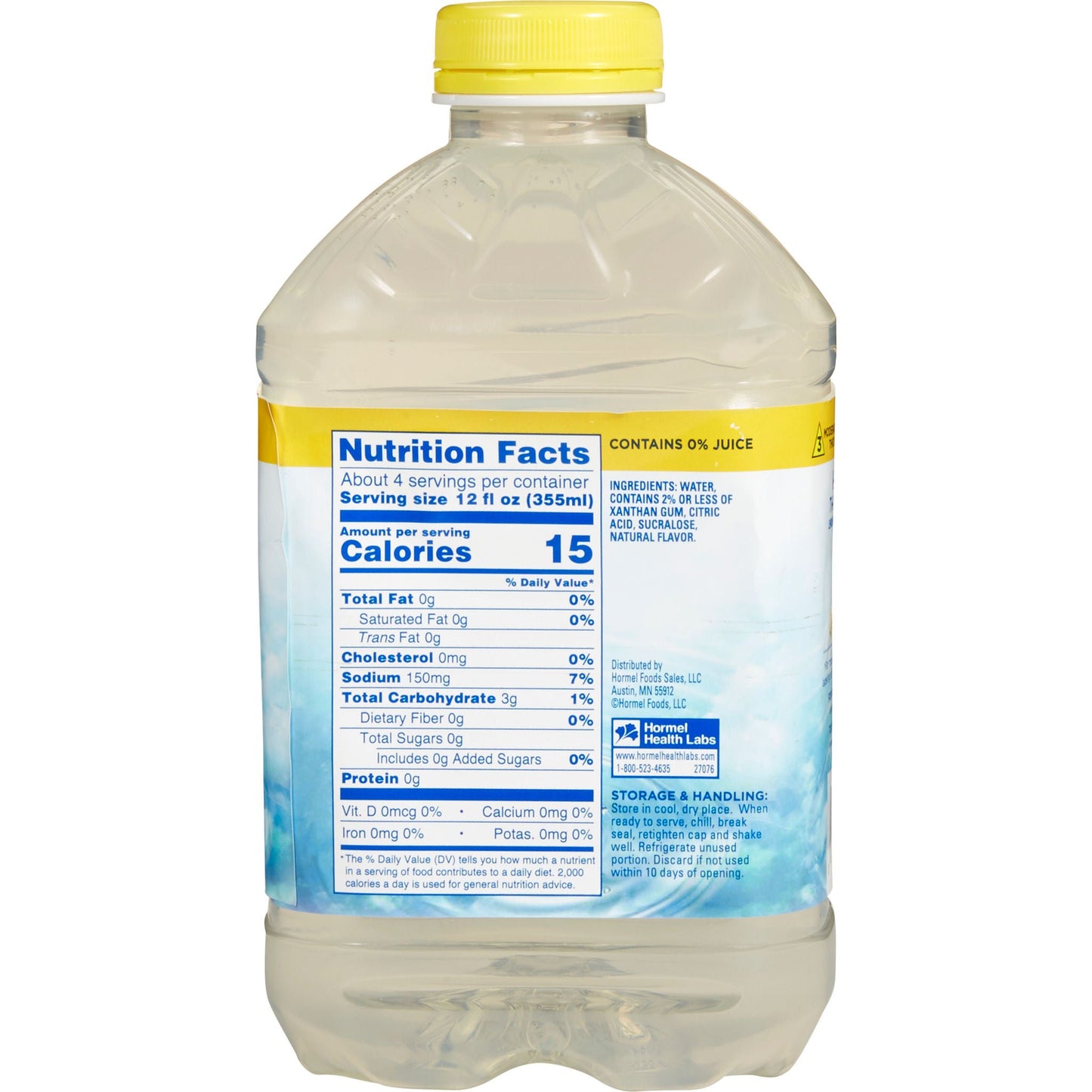 THICK & EASY, WTR THICKENED LEMON HONEY 48OZ (6/CS DMNDCR