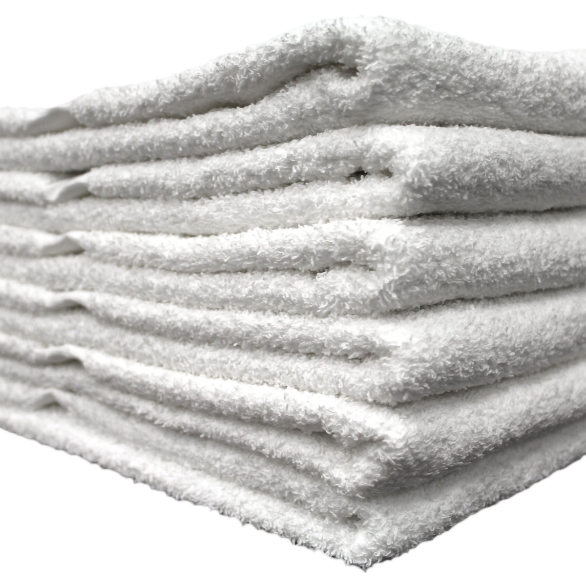 TOWEL, BATH FOUNDATIONS RUSBL WHT 20"X40" 5.5LB (25DZ/CS)
