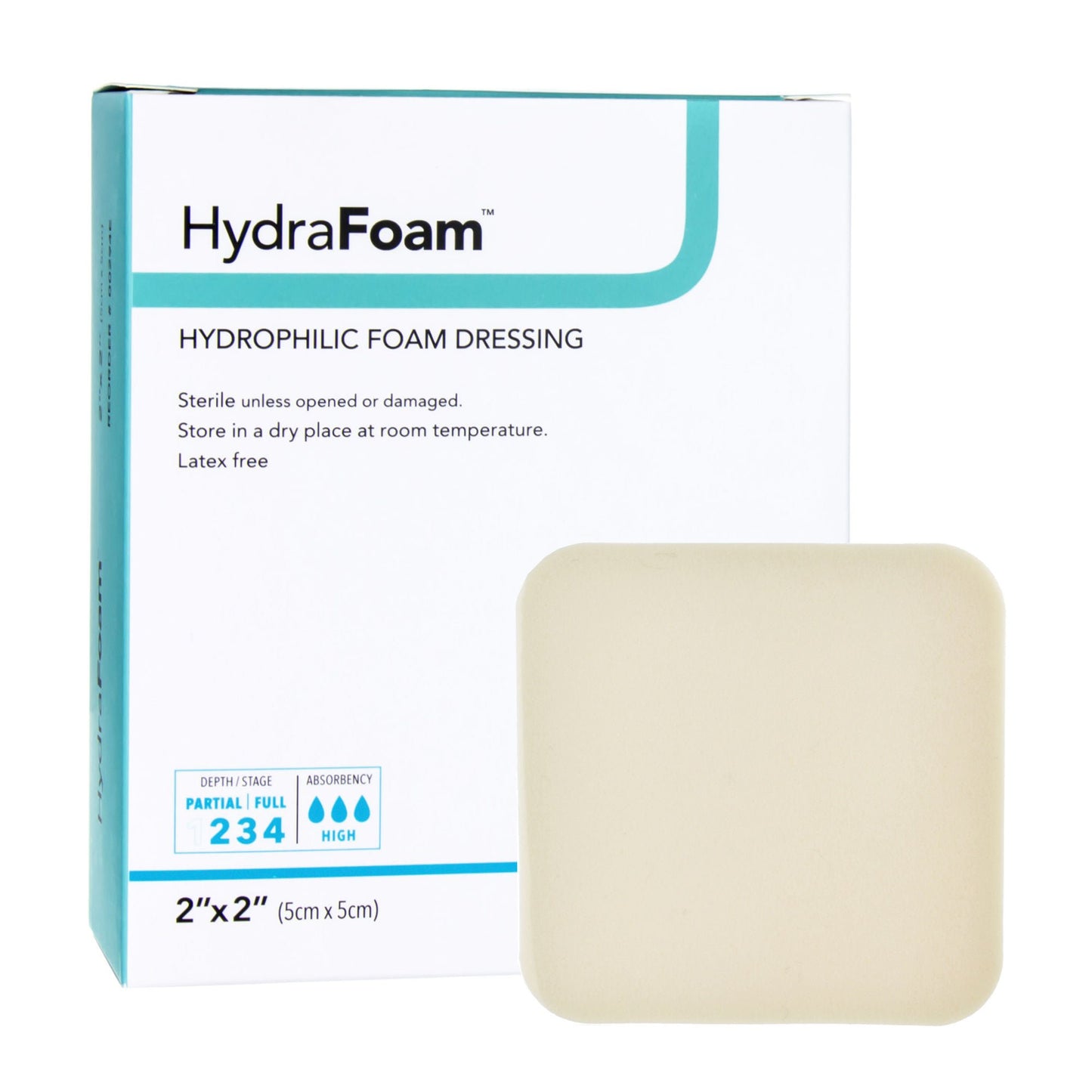 DRESSING, HYDRAFOAM 2X2" (10/BX)