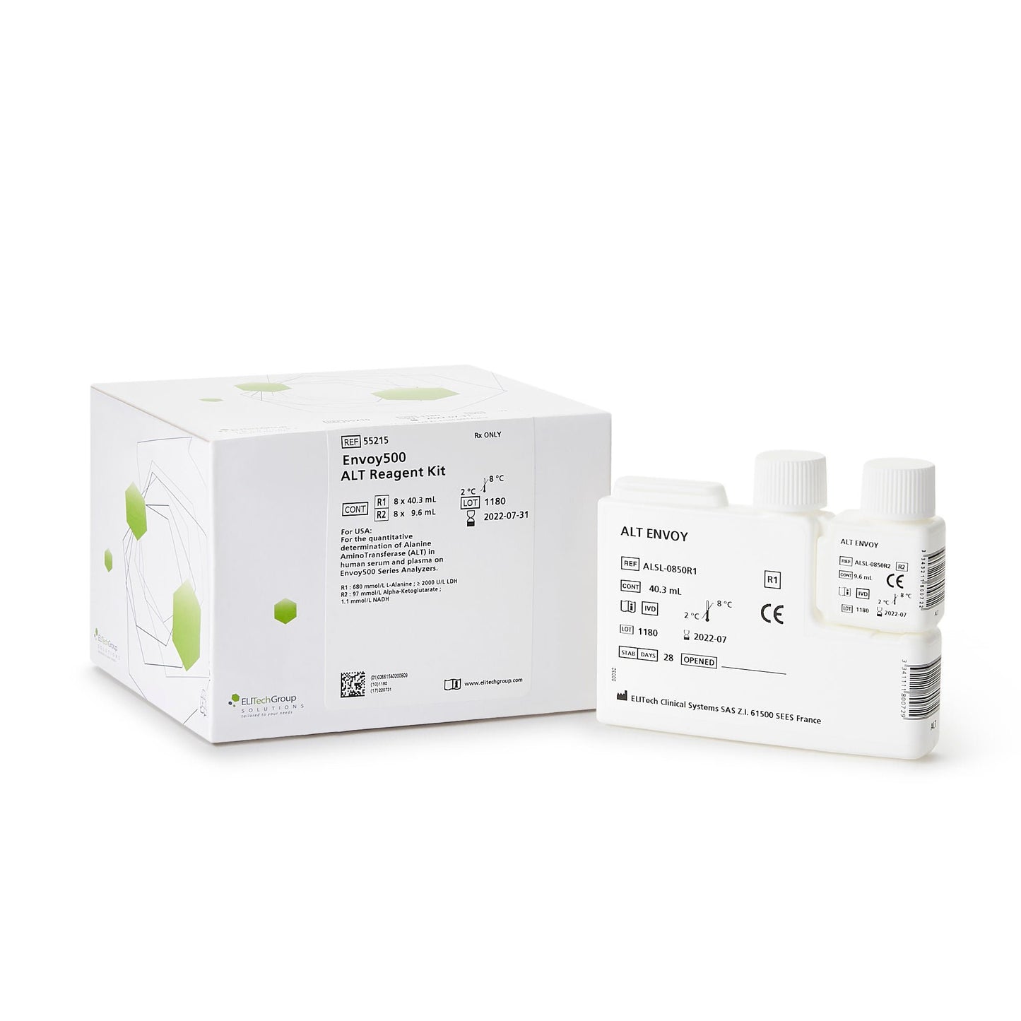REAGENT, ENVOY ALT 55215 364ML(8/KT)