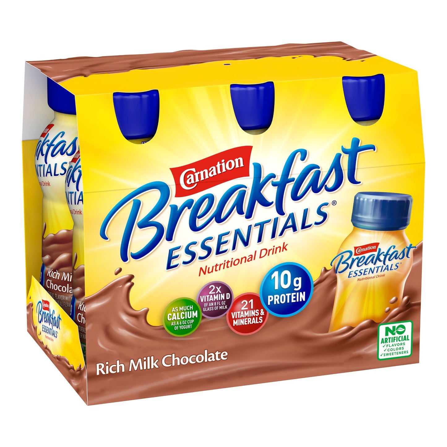 CARNATION, RTD BREAKFAST ESSENTIALS ORIG CHOC 8OZ (24/CS)