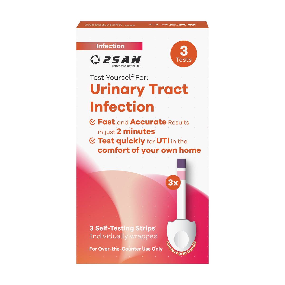 TEST, URINARY TRACT INFECTION2SAN (24KT/CS)
