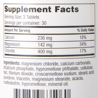 MAGNESIUM CHLORIDE, SLOW W/CALTAB 140MG (60/BT 12BT
