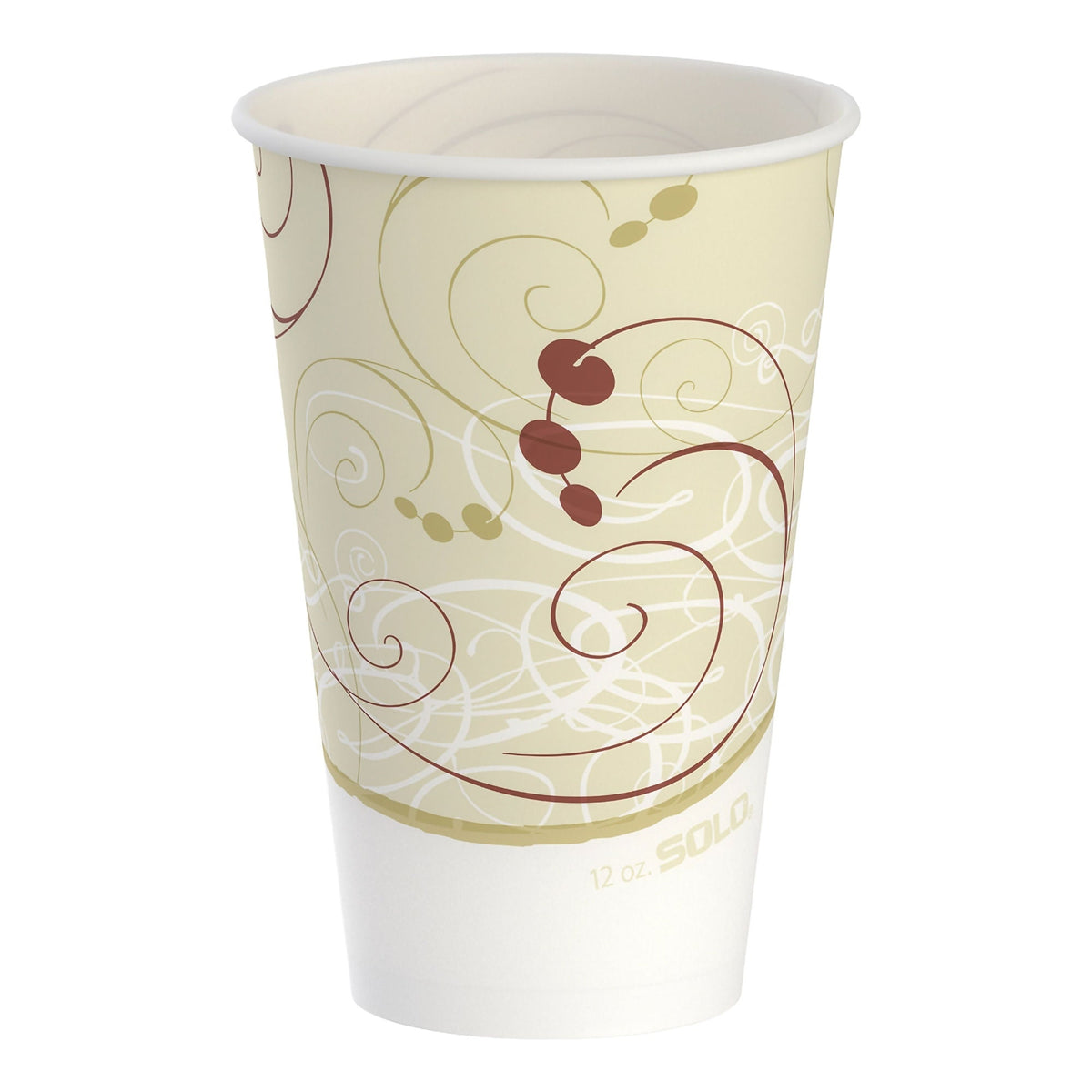 CUP, PAPER COLD SYMPHONY WAXD 12OZ (100/SL 20SL/CS)
