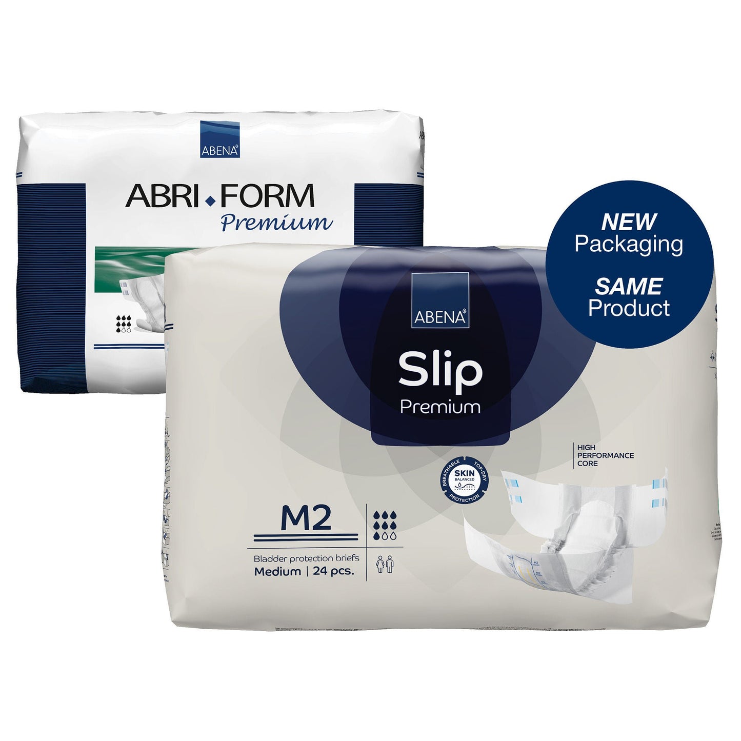 BRIEF, INCONT ABENA SLIP PREM ADLT M2 MED (24/PK 4PK/CS)