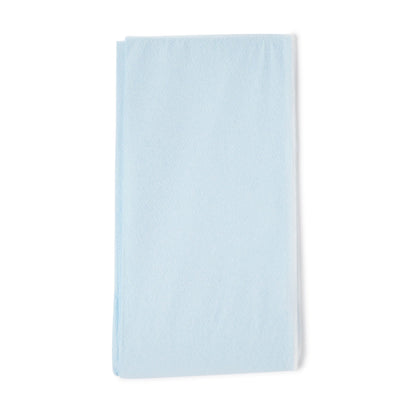 SHEET, BED TP PLASBAK WHT/BLU 40X90 (50/CS)