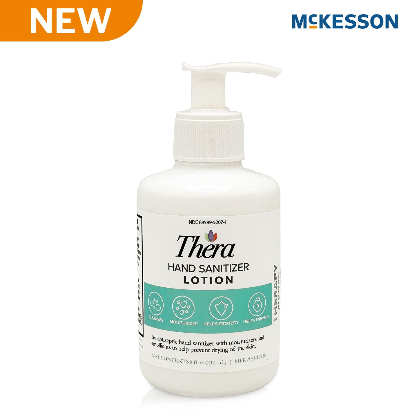 SANITIZER, LOTION HAND 8OZ (12/CS)