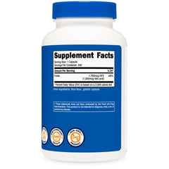 VITAMIN B9, CAP FOLIC ACID 1000MCG (240/BT 12BT/CS)