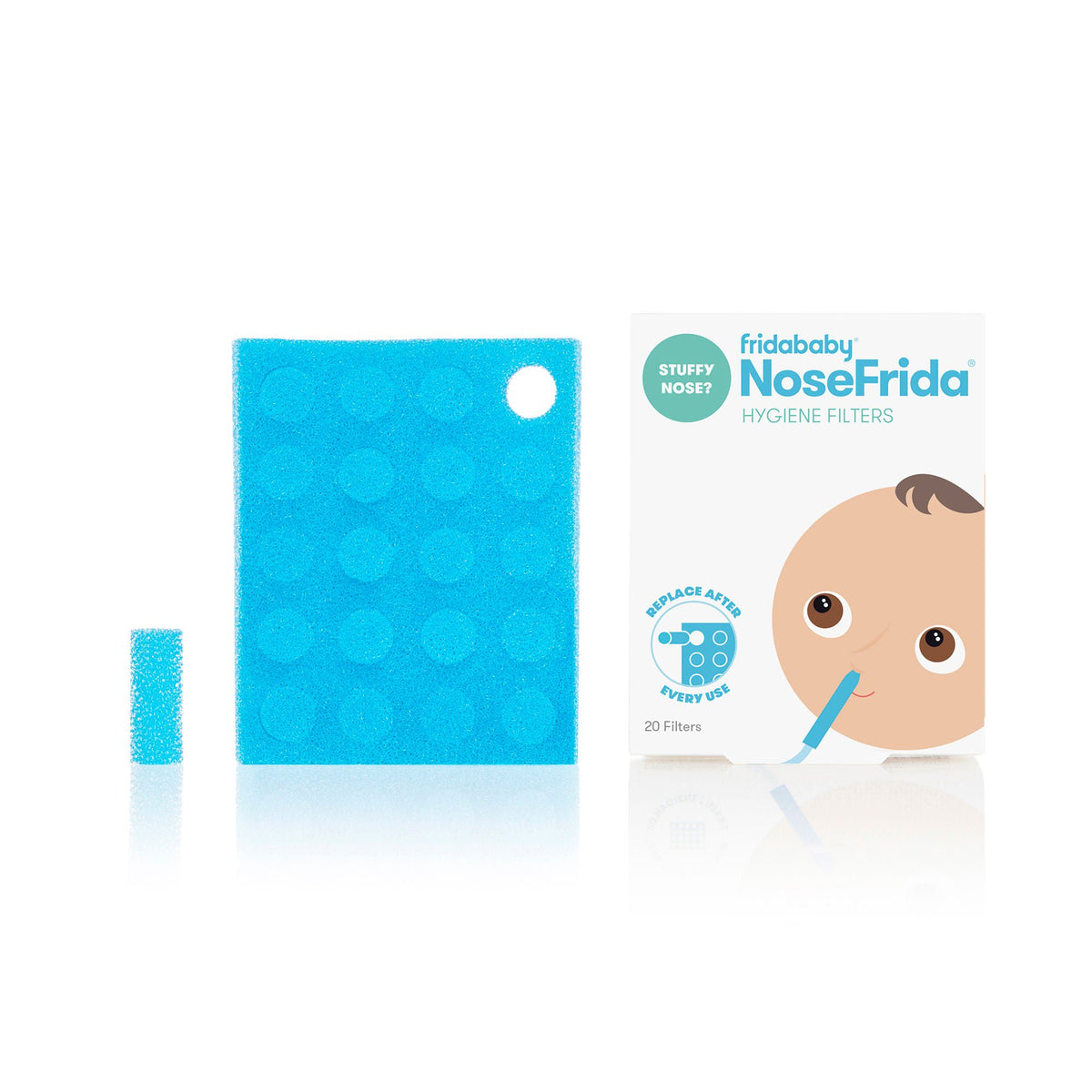 FILTER, HYGIENE NOSEFRIDA (20/PK 48PK/CS)