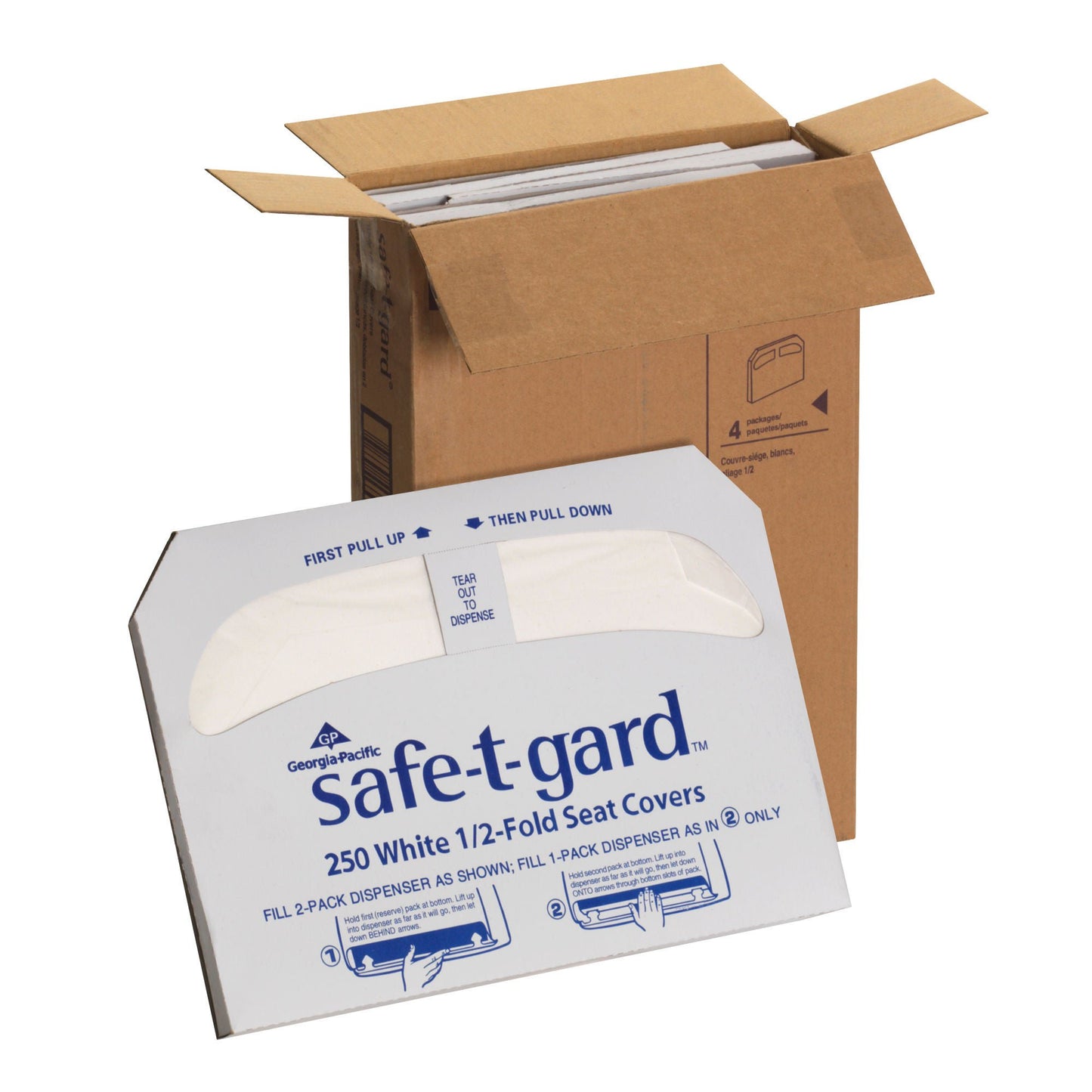 COVER, TOILET SEAT SAF-T-GUARD1/2-FOLD