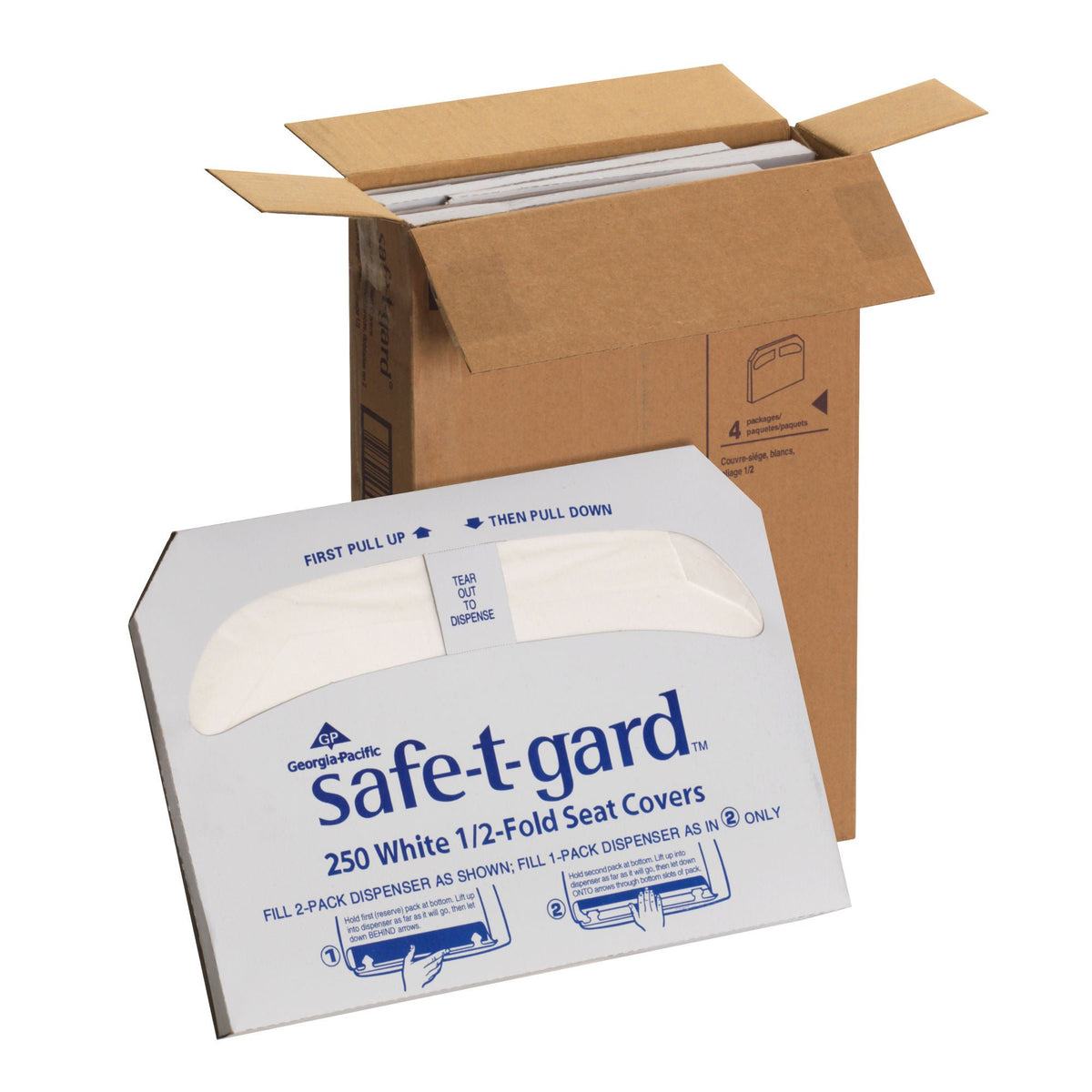 COVER, TOILET SEAT SAF-T-GUARD1/2-FOLD
