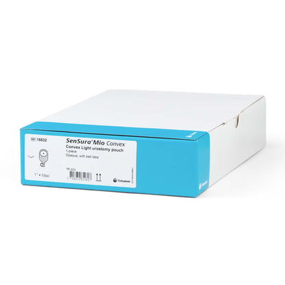POUCH, UROSTOMY SENSURA MIO 1PC PRECUT 1" (10/BX)