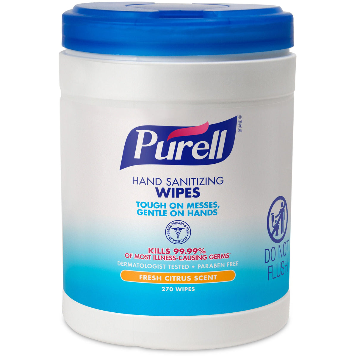 WIPE, SANITIZING HAND PURELL (270/CN 6CN/CS)