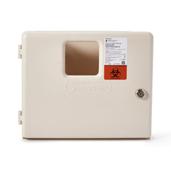 CABINET, SHARPS LOCK WALL 5QT W/2KEYS (2/CS)