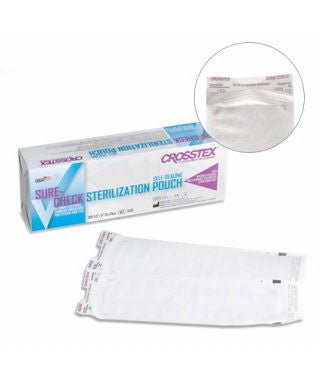 POUCH, STERILIZATION SURECHECK3.5X 22" (100/BX 5BX/CS)
