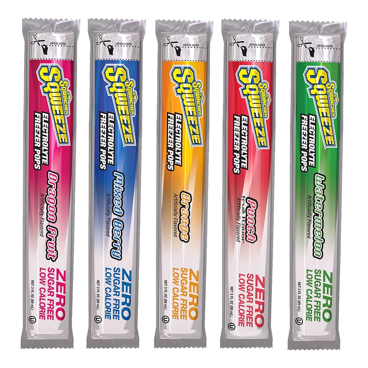 SQWINCHER ZERO, SQWZ FRZPOPS ASTD FLAVOR (10/BG 15BG/CS)