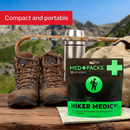 FIRST AID KIT, HIKER MEDIC GRAB&GO 34PC