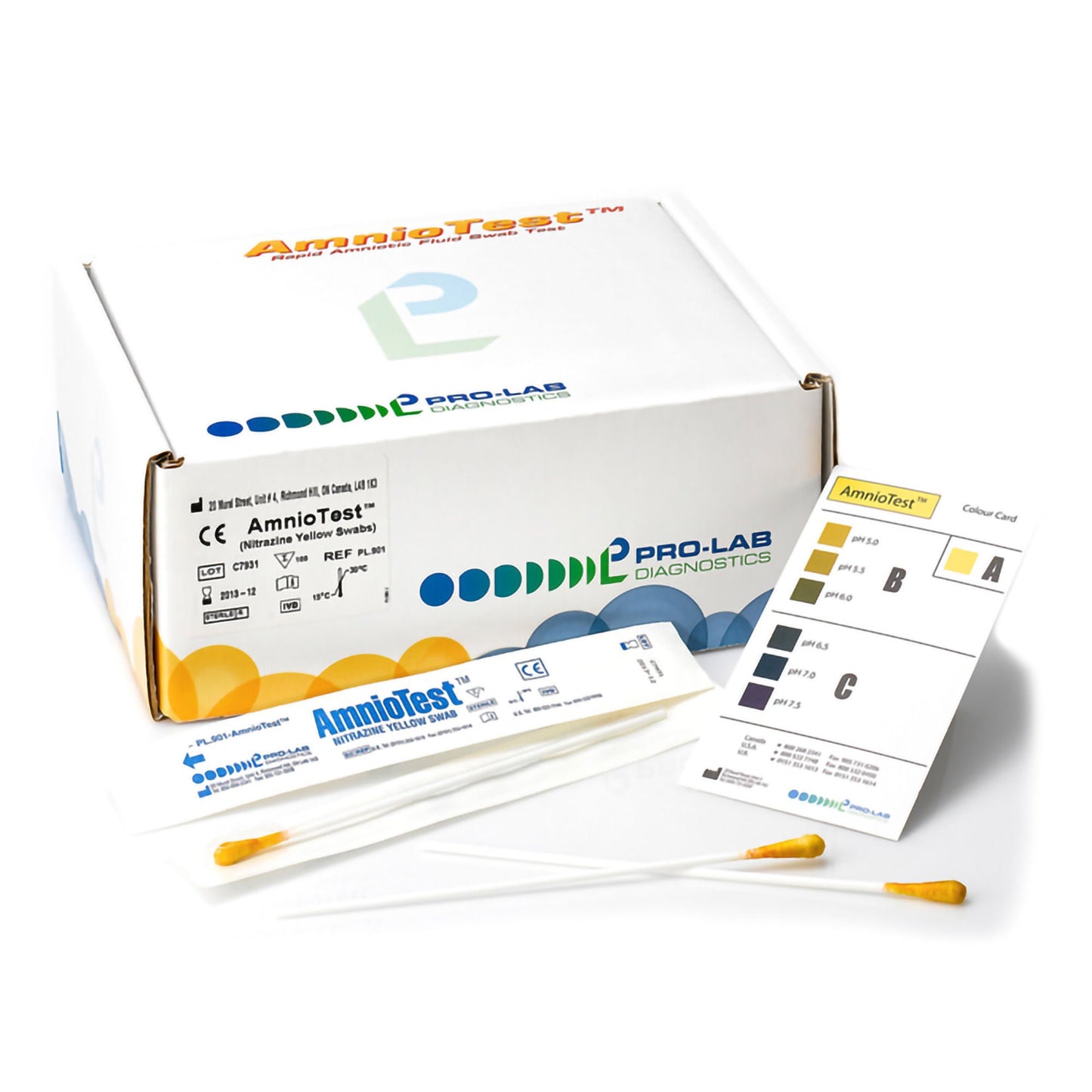 TEST, SWAB AMNIO RAPID FLUID (100/BX)
