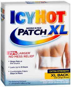 ICY HOT BACK, PATCH XLG (3/BX)