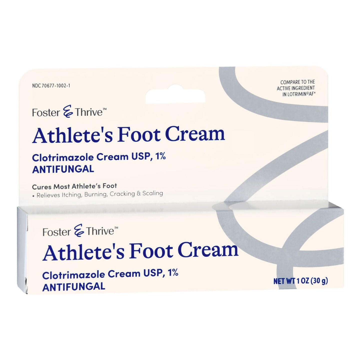 ANTIFUNGAL CLOTRIMAZOLE, CRM FT SM 1% 1OZ
