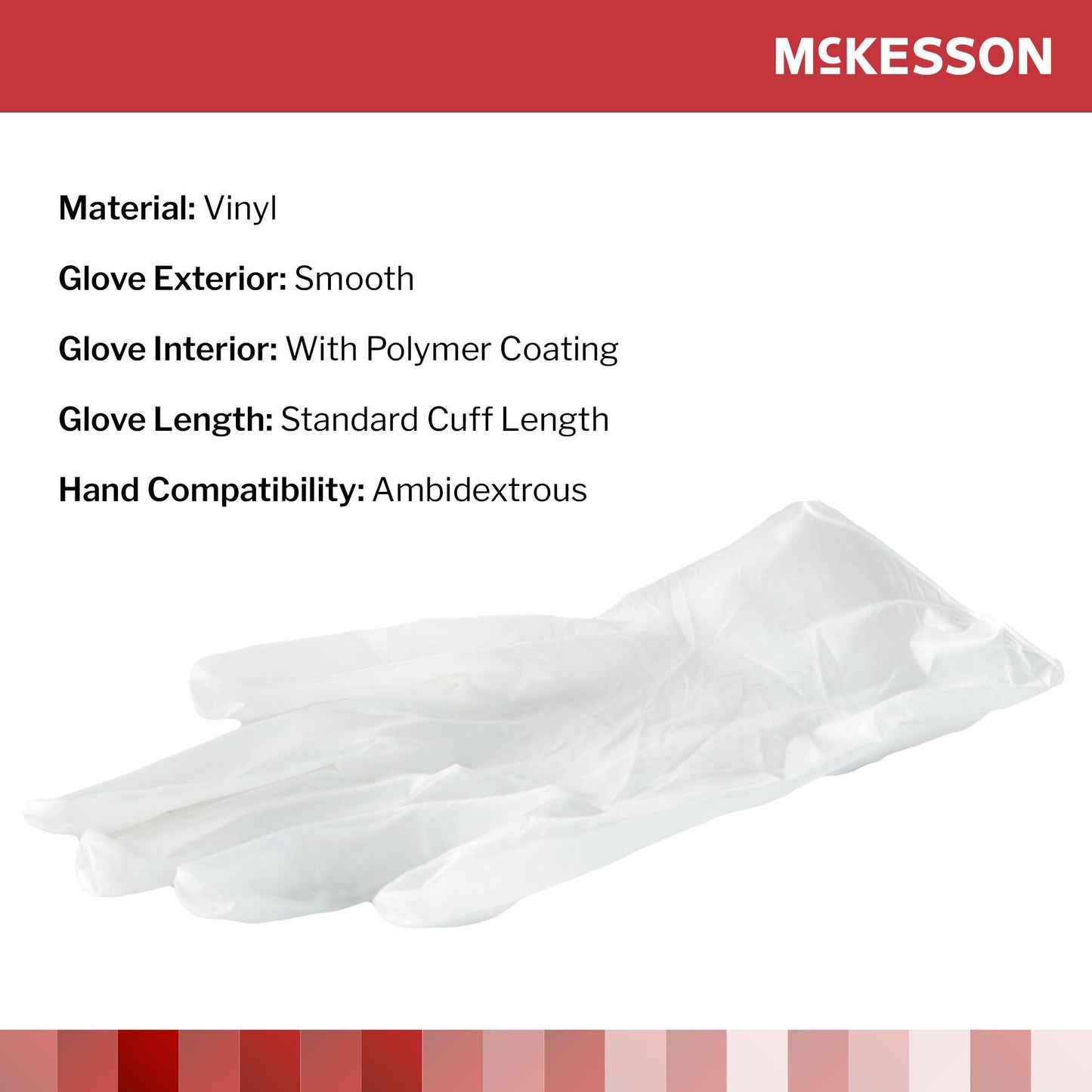 GLOVE, EXAM VNYL SM N/S (50/BX20BX/CS)