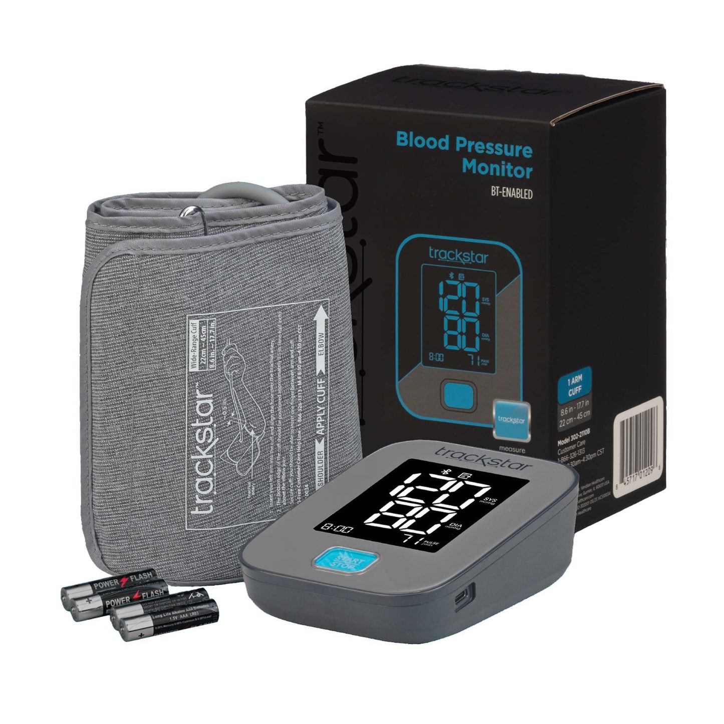 MONITOR, BP SMART TRACKSTAR UPPER ARM (16/CS)