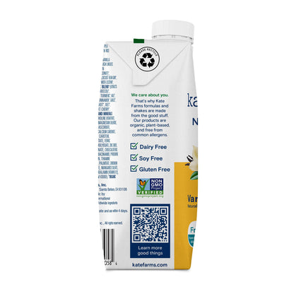 SHAKE, NUTRITION KATE FARMS VAN 11 FL OZ 325ML (12/CS)