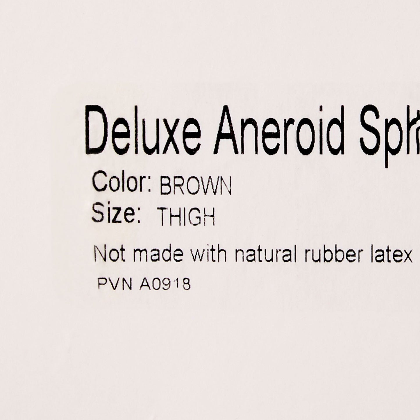 SPHYG, ANEROID DLX LF THIGH BRN (1/BX)