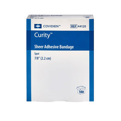 BANDAGE, ADHESIVE SPOT FLESH LF 7/8" (100/BX 36BX/CS) KENDAL