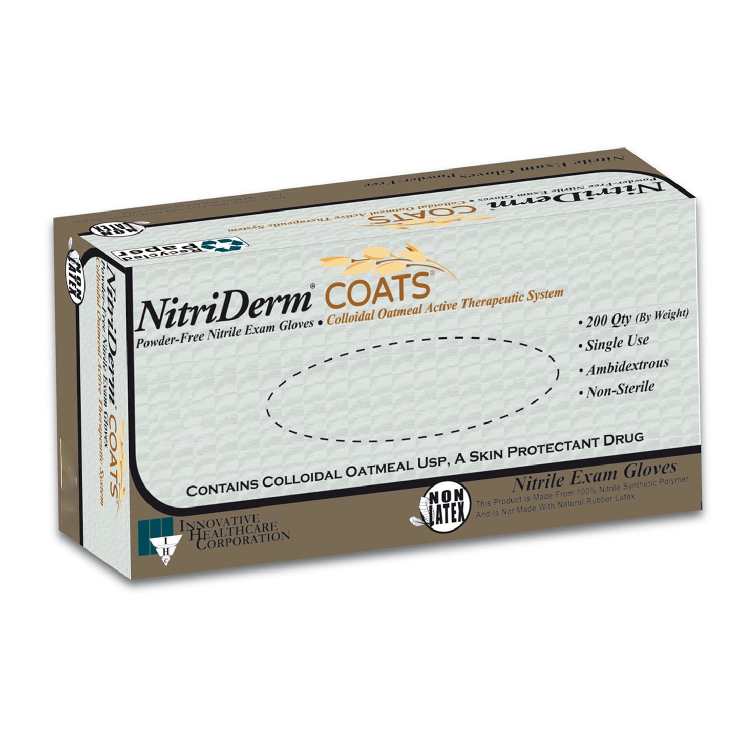 GLOVE, EXAM NTRL SM N/S OAT (200/BX 10BX/CS)