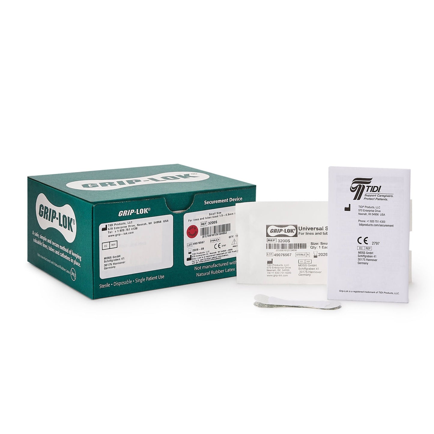 DEVICE, SECUREMENT FOLEY CATHETER GRIP-LOK SM (100/BX)