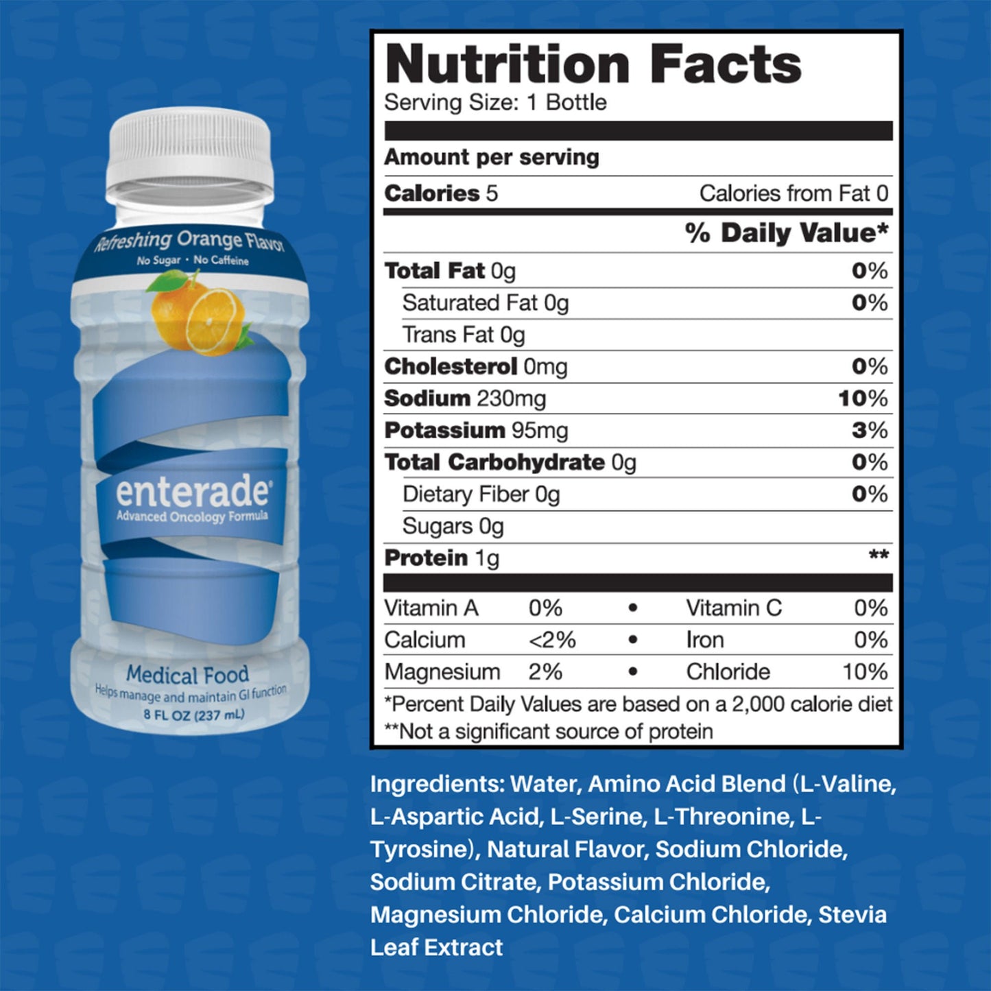 SUPPLEMENT, LIQ DRINK ENTERADEORG 8OZ (12/CS)
