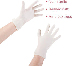 McKesson Vinyl Exam Gloves, Non-Sterile, Powder-Free, Small, 100 Count, 10 Boxes, 1000 Total