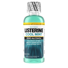 MOUTHWASH, LISTERINE ZERO ALCHL FREE 3.2OZ (24/CS) J&JOTC