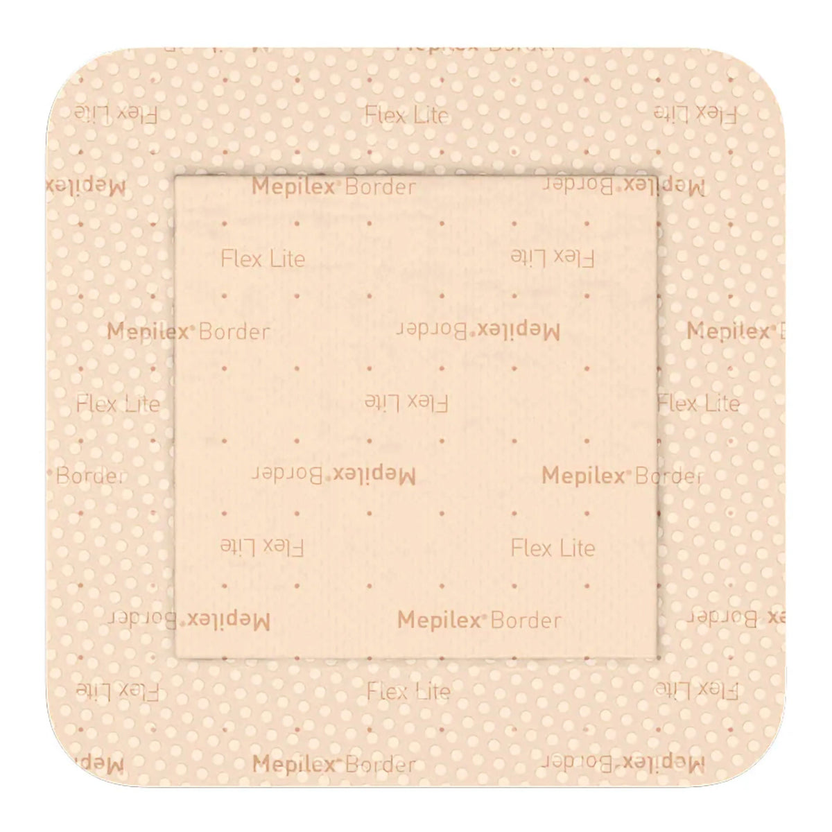 DRESSING, BORDER FLEX LITE 6"X6" (5/BX 10BX/CS)