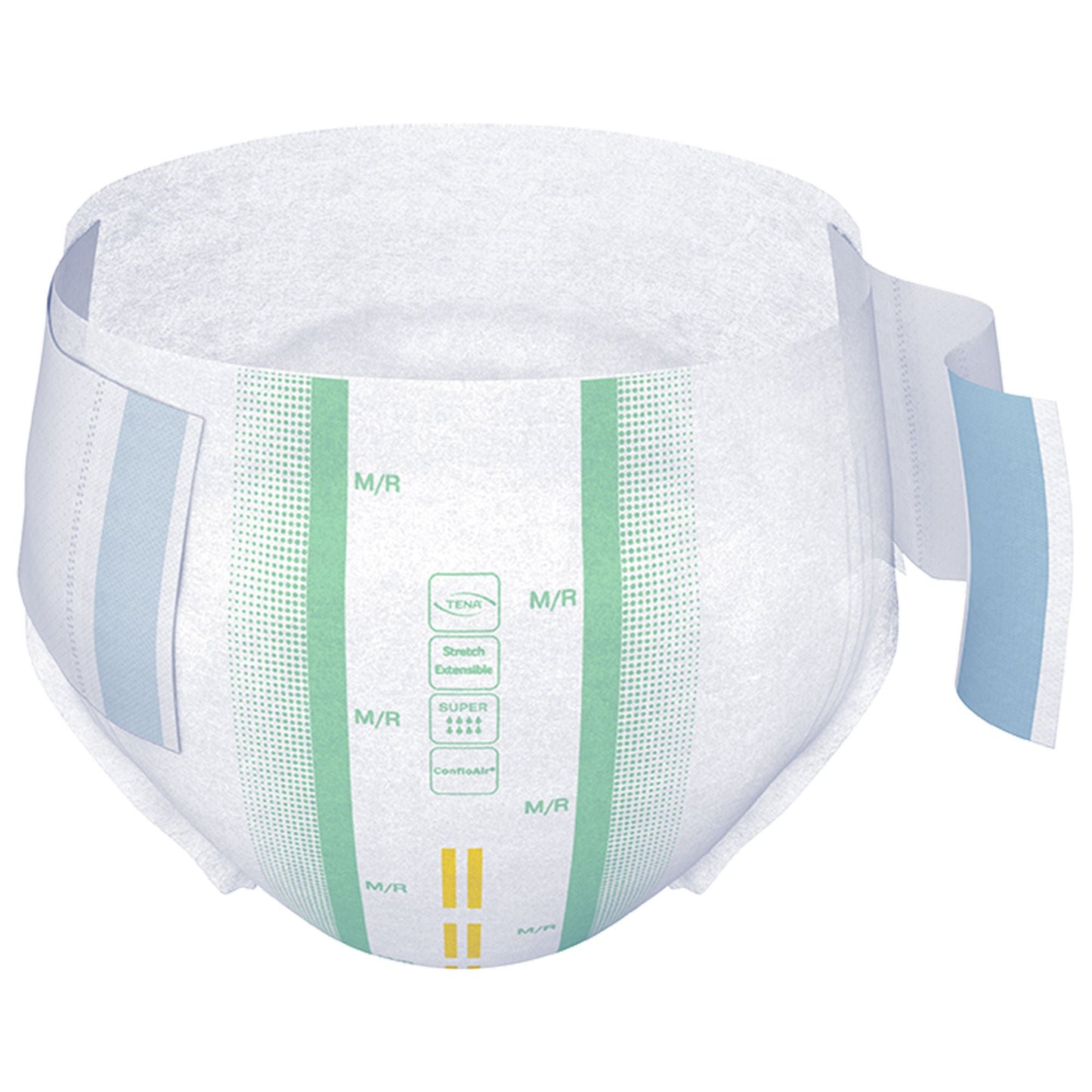 BRIEF, TENA SUPER STRCH MED/REG (28/BG 2BG/CS) SCAPER