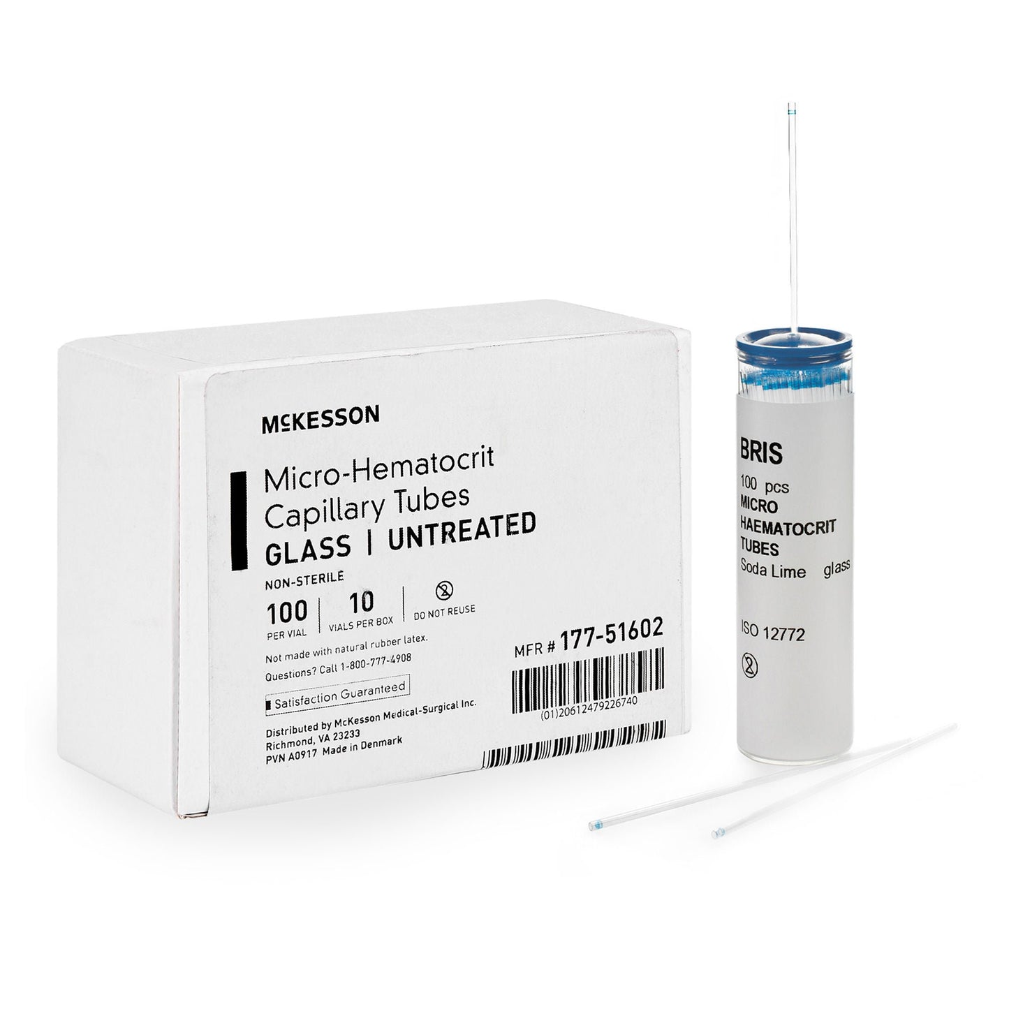 TUBE, CAPILLARY PLAIN BLU 75ULGLS (100/VL 10VL/BX)