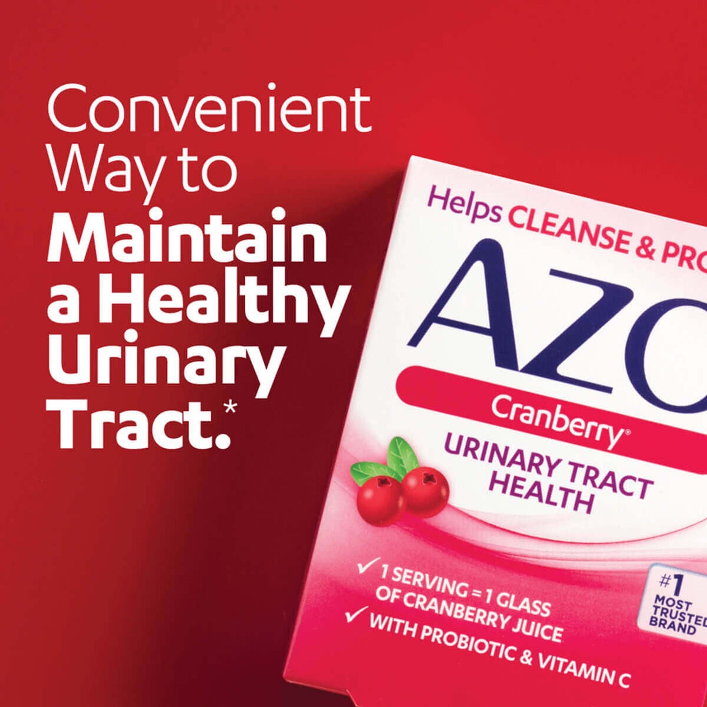 AZO CRANBERRY W/PROBIOTIC/VIT C, TAB (50/BX)
