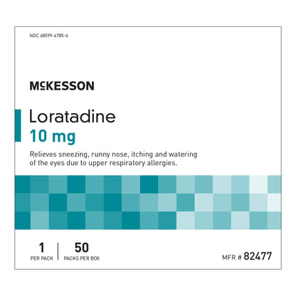 LORATADINE, TAB 10MG (50/BX 24BX/CS)