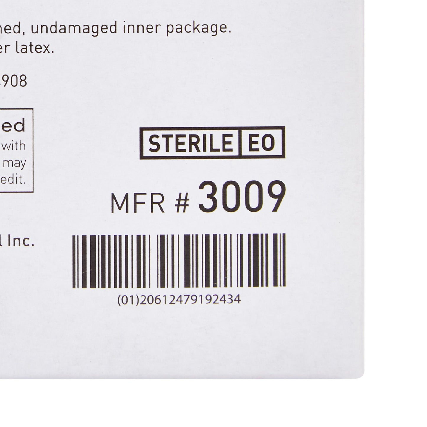 CLOSURE, SKIN REINF LF 1/4X4" (10/PK 50PK/BX 4BX/CS)