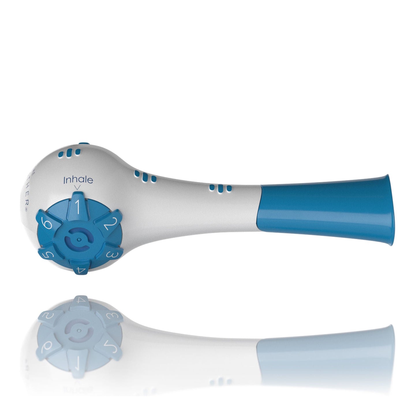 EXERCISER, RESPIRATORY TRAINER BREATHER BLU (120/CS)