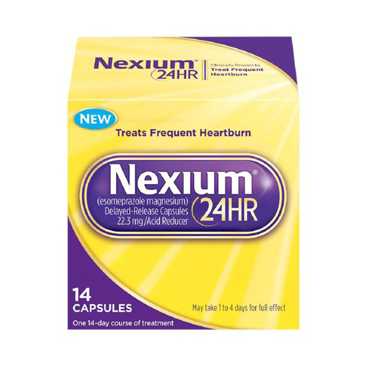 NEXIUM 24HR, CAP 20MG (14/BT)