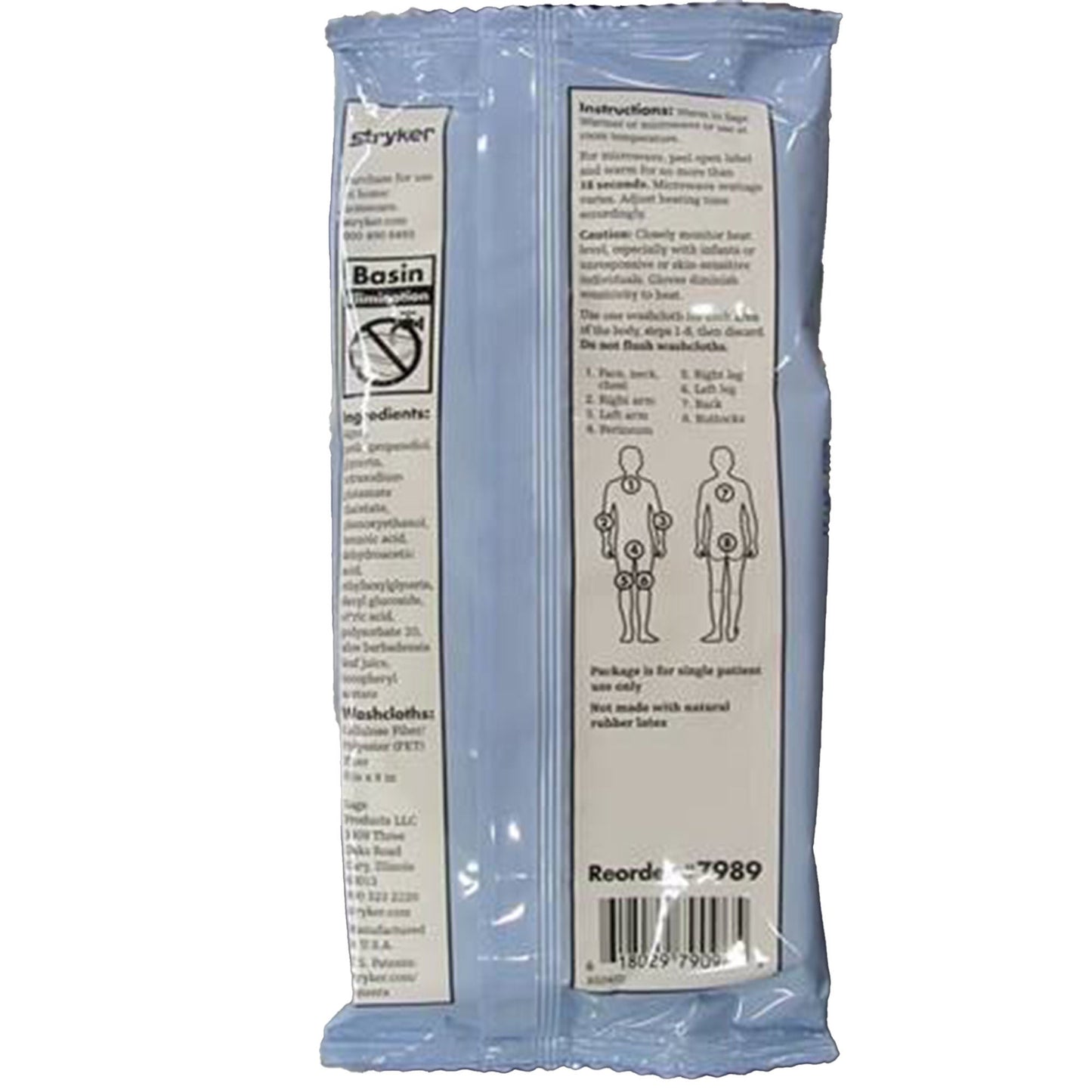 WIPES, IMPREVIA FRAGRANCE FREERESEAL (8/PK 88PK/C