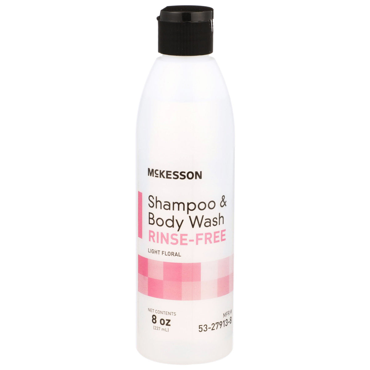 SHAMPOO, RINSE FREE 8OZ (48/CS)