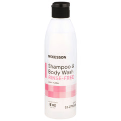 SHAMPOO, RINSE FREE 8OZ (48/CS)